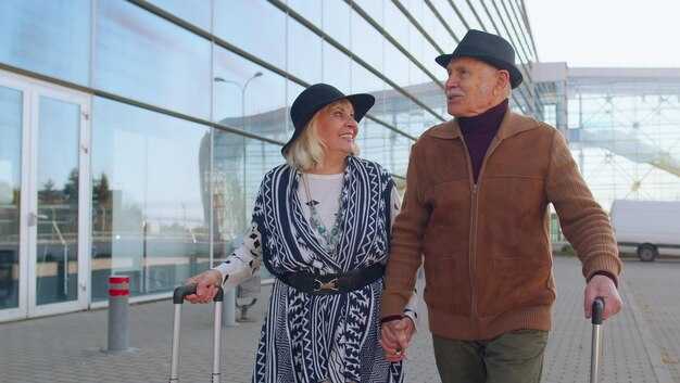 Security screening tips and medical support for seniors at the airport