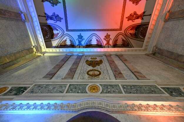 Inside the Blue Mosque Interior: The Grand Mihrab Minbar