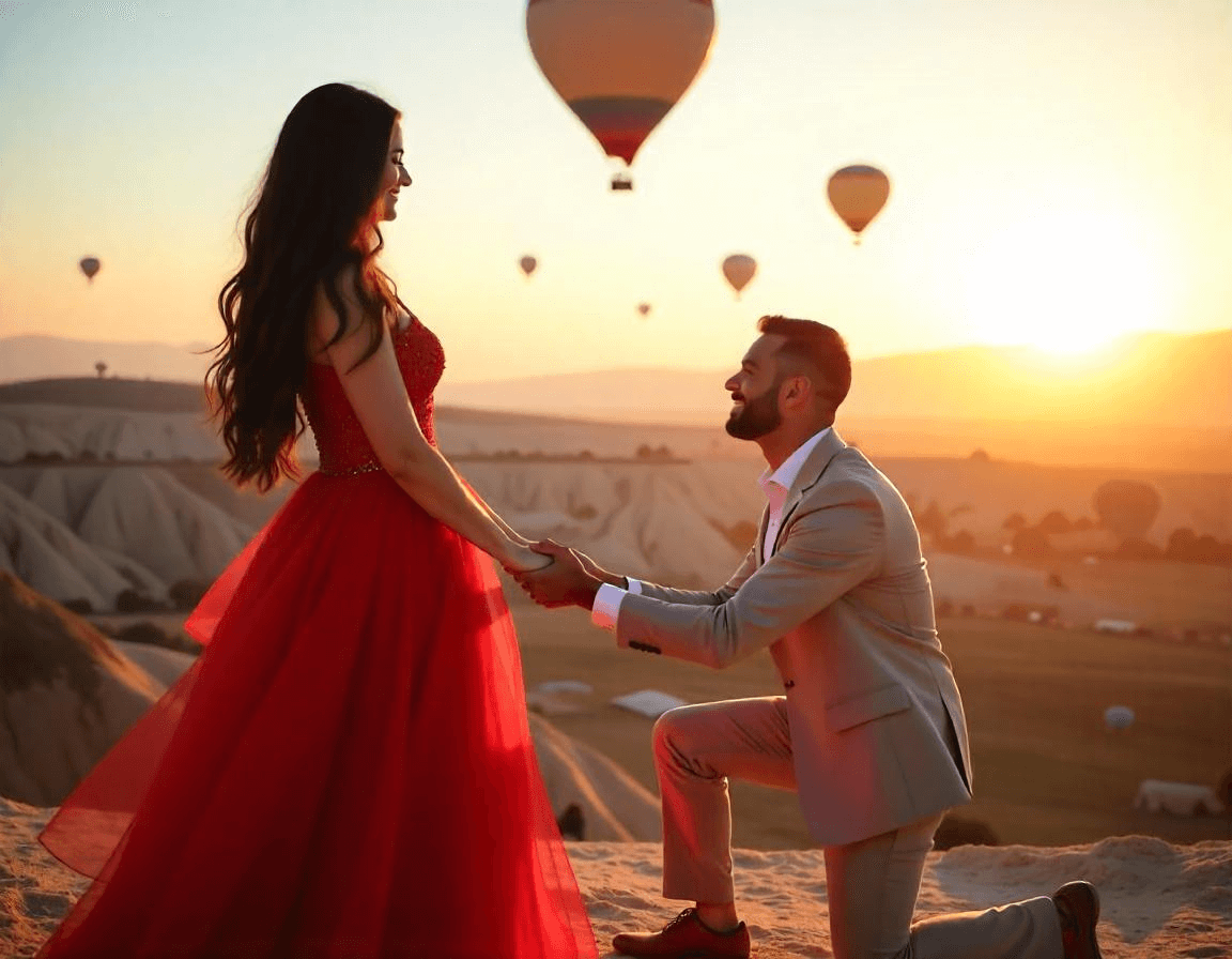 Cappadocia Proposal Photoshoot: Capture a Special Moment