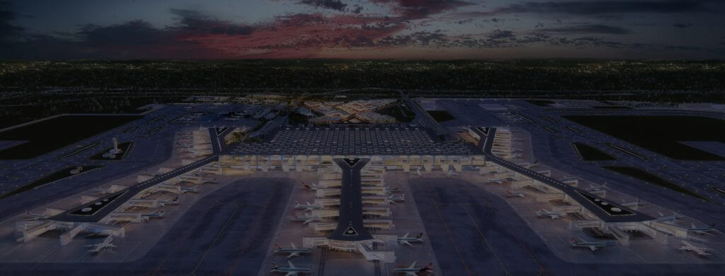 Istanbul airport location map